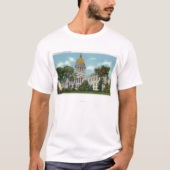 Exterior View of the State Capitol Building # 2 T-Shirt (Front)