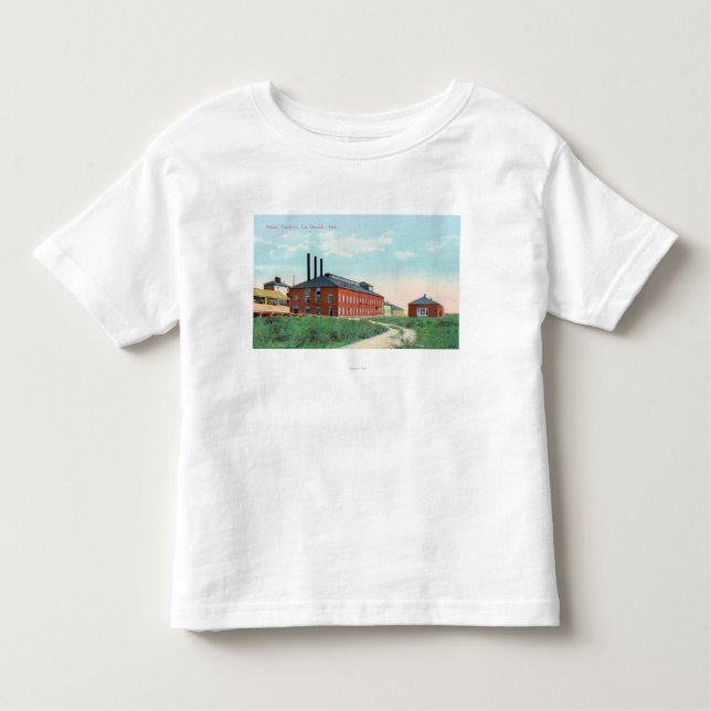 Exterior View of the Sugar Factory Toddler T-shirt (Front)