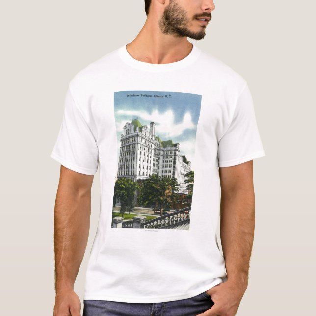 Exterior View of the Telephone Building # 2 T-Shirt (Front)