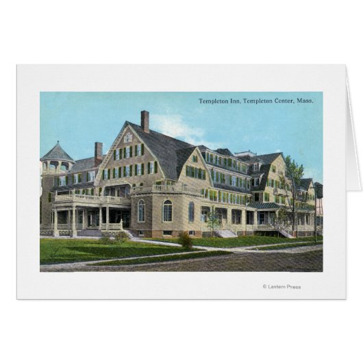 Exterior View of the Templeton Inn Cards (Front Horizontal)