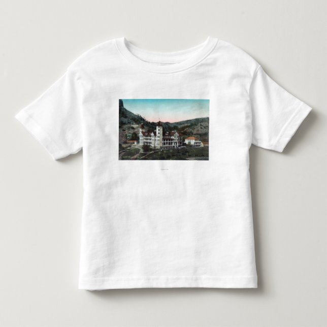 Exterior View of the Tuscan Mineral Springs Bldg Toddler T-shirt (Front)