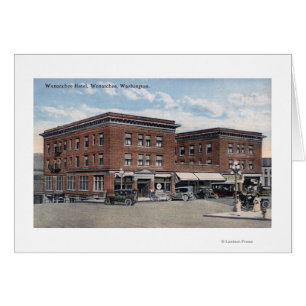 Exterior View of the Wenatchee Hotel Cards