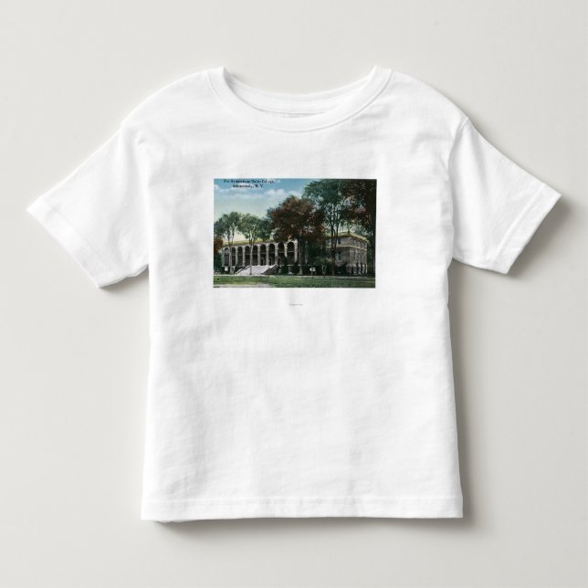 Exterior View of Union College Gymnasium Toddler T-shirt (Front)