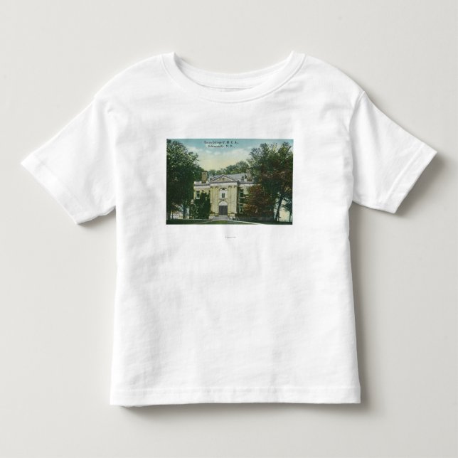 Exterior View of Union College YMCA Toddler T-shirt (Front)