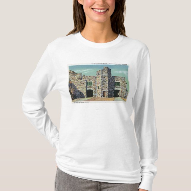 Exterior View of Whiteface Mt Castle T-Shirt (Front)