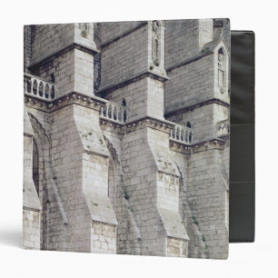Exterior View showing the Buttresses 3 Ring Binder