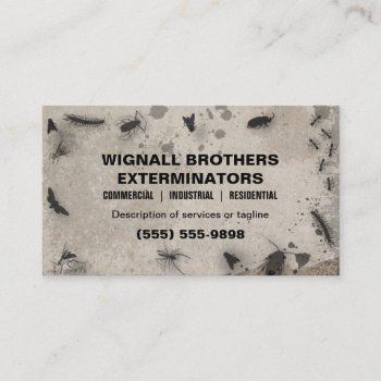 Exterminator Business Card by starstreambusiness at Zazzle