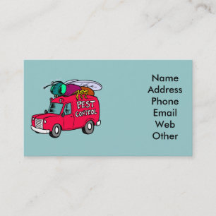 Exterminator Business Cards