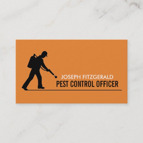 Exterminator Pest Control Business Card