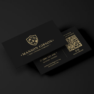 Exterminator Pest Control Logo Black Modern Business Card