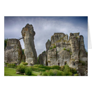 Externsteine Teutoburg Forest Germany Cards