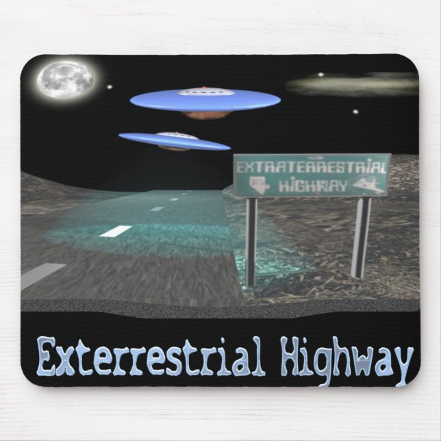 exterrestrialhighwaymousepad mouse pad (Front)