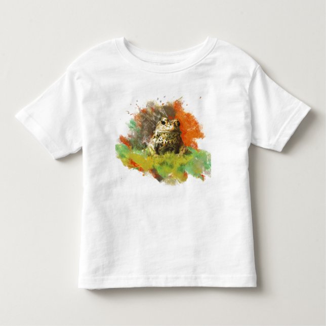 Extinct is Forever - Save the Boreal Toad Toddler T-shirt (Front)