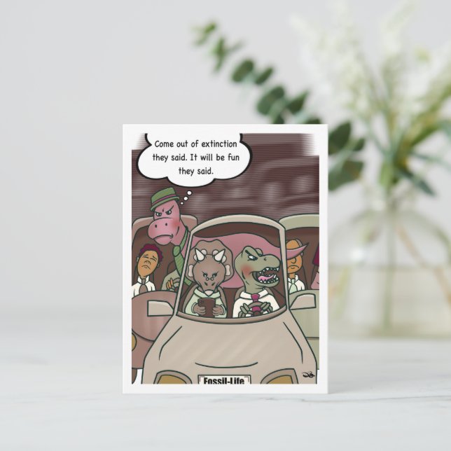 Extinction  postcard (Standing Front)