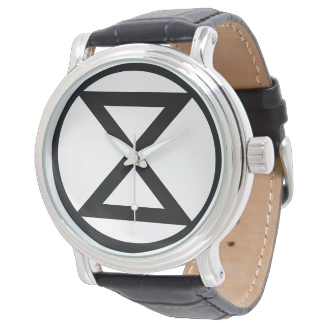 Extinction symbol - Time is Running Out Watch (Angled)