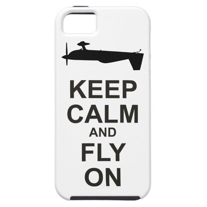Extra Aircraft Keep Calm and Fly On iPhone 5 Cases