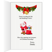 Extra BIG CHRISTMAS Card with YOUR Custom Text | Zazzle