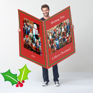 Extra BIG CHRISTMAS Nutcracker YOUR Custom Text Card