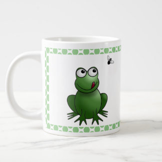 Extra big frog giant coffee mug
