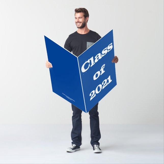 Extra BIG Personalized Graduation Card (In Situ)