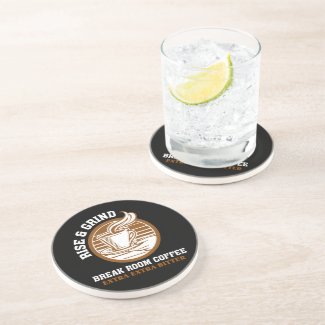 Extra Bitter Coffee for Disgruntled Employees Beverage Coasters