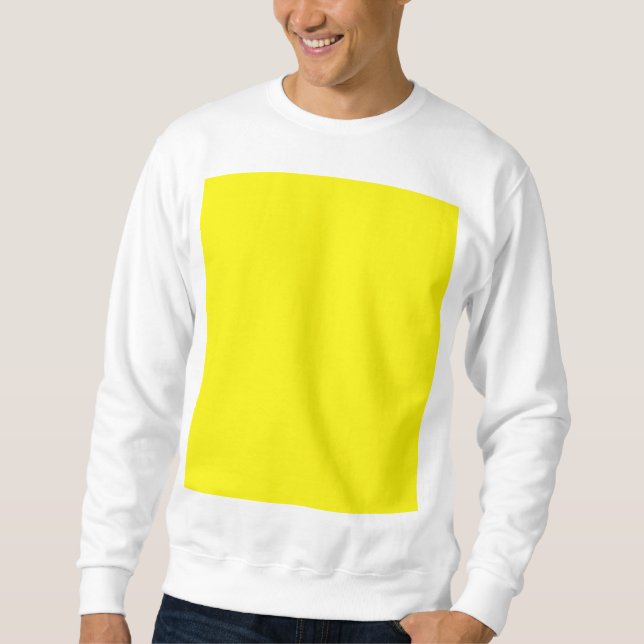 Extra Bright Yellow Sweatshirt (Front)