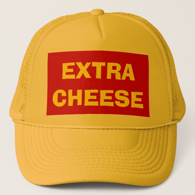 EXTRA CHEESE TRUCKER HAT (Front)