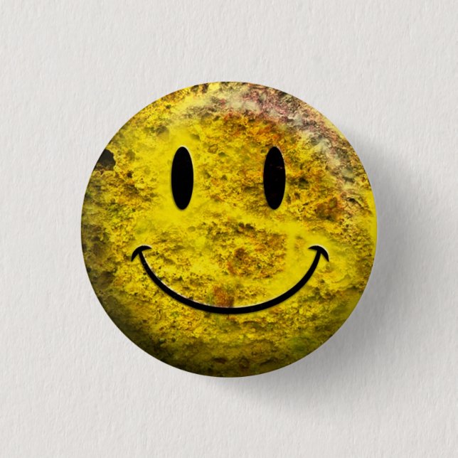 Extra Dirty Face Guy button (Front)