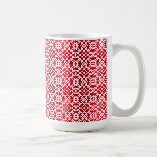 Extra Elegant Red Coffee Mug (Right)