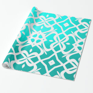 Extra Elegant Wrapping Paper-Slick Blue Paper