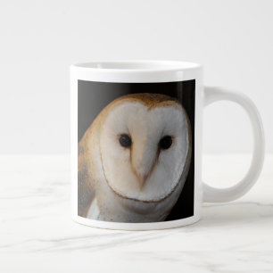 Extra Large 20 oz. White Barn Owl Mug