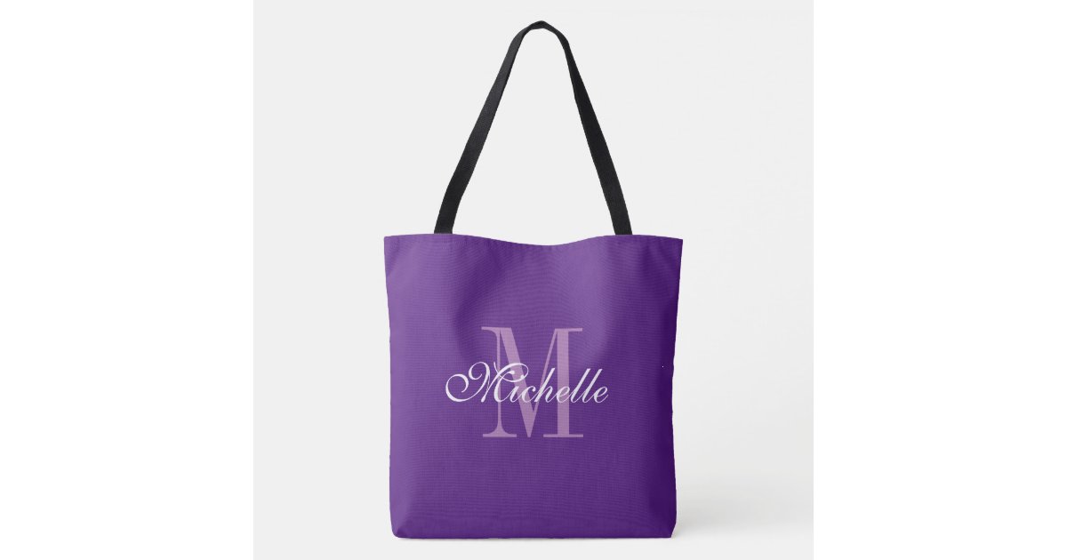 Monogrammed Extra Large Tote Bag