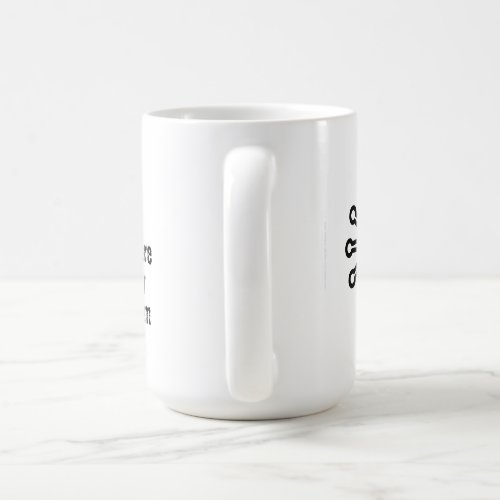 Extra Large Coffee Mug