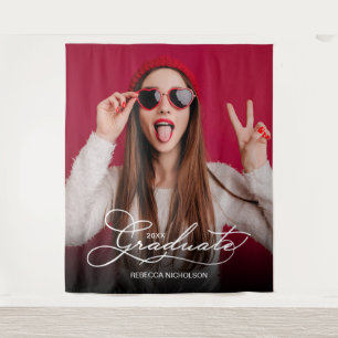 Extra Large Graduation Party Photo Booth Backdrop
