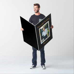 Extra Large Photo Happy 60th Birthday Greeting Card
