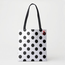 Extra Large Polka Dot - Tote Bag