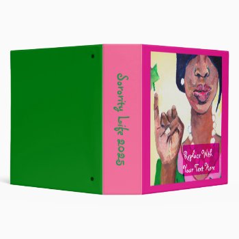 Extra Large Real Pretty Binder by dawnfx at Zazzle