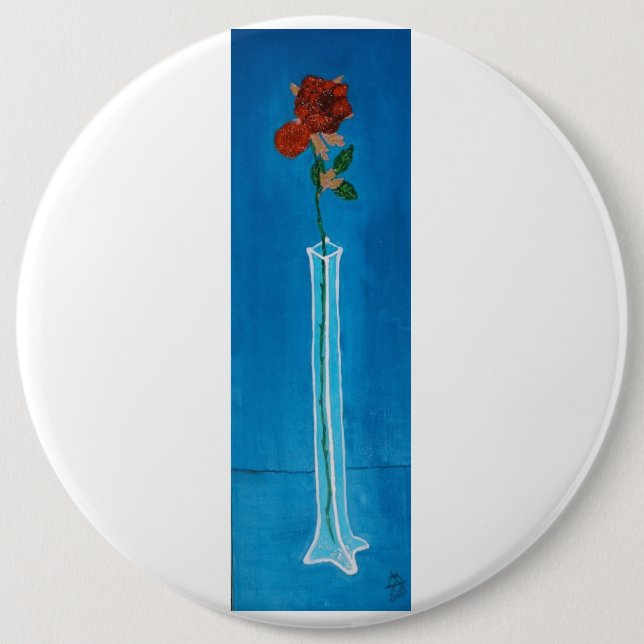 Extra Large Rose Button (Front)