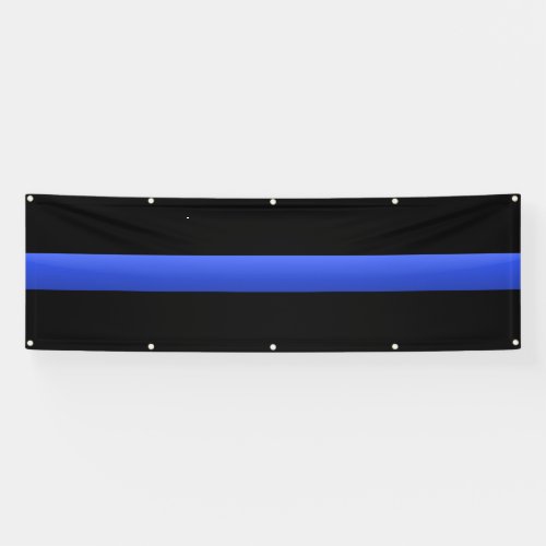 Extra Large Thin Blue Line Banner