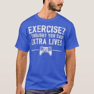 Extra Lives Funny Video Game Controller Retro  Boy T-Shirt