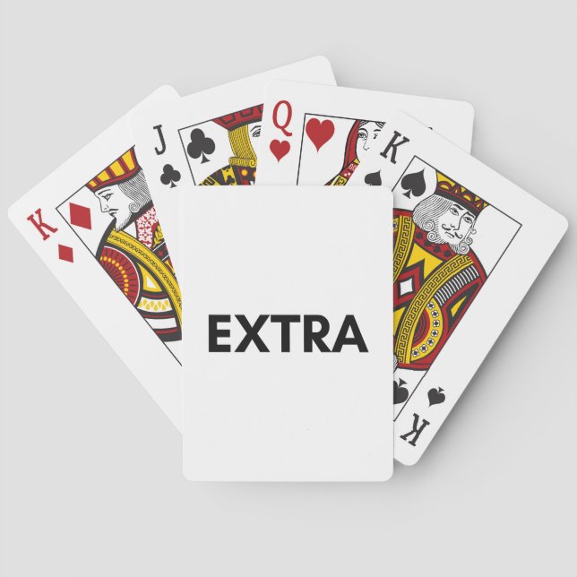 extra poker cards (Back)