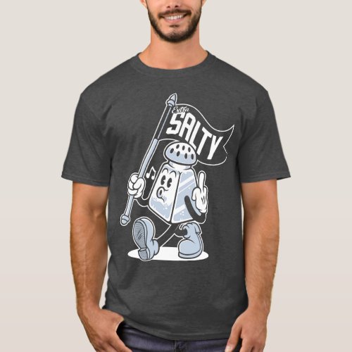 Extra Salty Vintage toon Sassy Rude Flipping the B T_Shirt