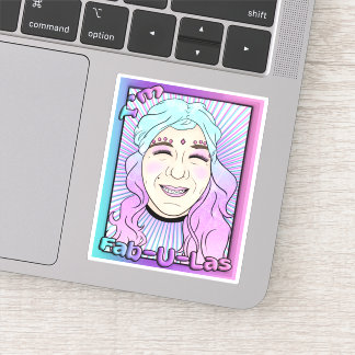 Extra-Small 3" x 3" Custom-Cut Vinyl Sticker