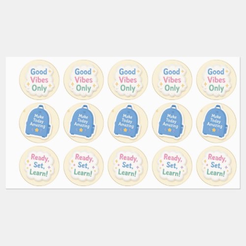 Extra Special Back to school stickers