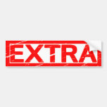 Extra Stamp Bumper Sticker