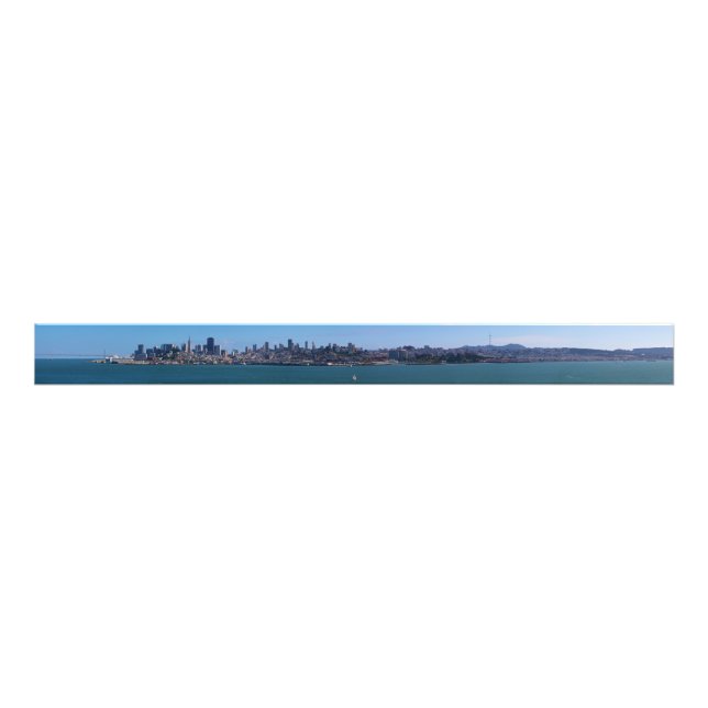 Extra Wide San Francisco Panorama Photo Print (Front)