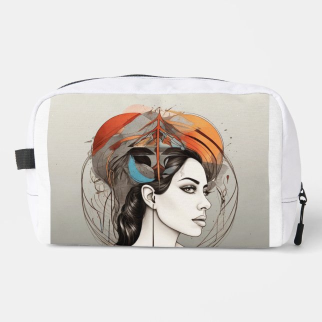 extracted beauty dopp kit (Front)