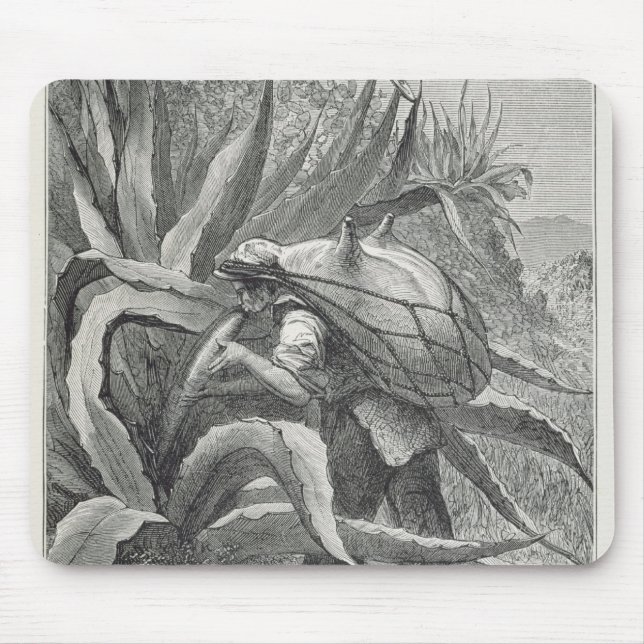 Extracting Pulque Mouse Pad (Front)