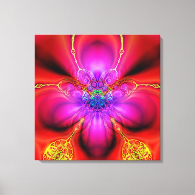 Extradimensional Transition Vers 3  Wrapped Canvas Print (Front)