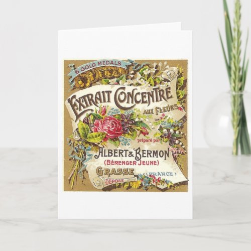 Extrait Concenter Greeting Card
